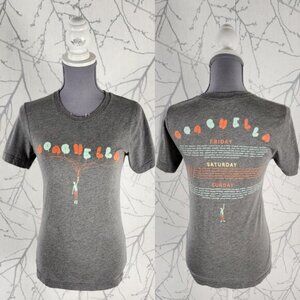 Coachella 2017 Gray Crewneck Short Sleeve Graphic Tee